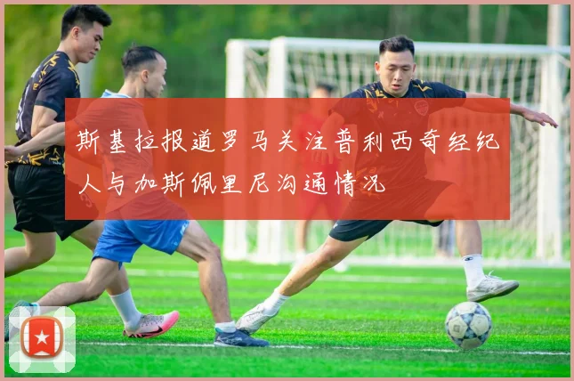 斯基拉报道罗马关注普利西奇经纪人与加斯佩里尼沟通情况